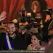 SAN SALVADOR, EL SALVADOR - JUNE 1: President Nayib Bukele of El Salvador and his wife, Gabriela Bukele, greet supporters after a message to the citizens for the 6 years of Bukele's government at the National Theatre in the Historic Center on June 1, 2025 in San Salvador, El Salvador. (Photo by Alex Peña/Getty Images)
