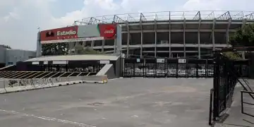 A general view of the Estadio Azteca in Mexico City, Mexico, on July 26, 2025. Less than a year before the start of the 2026 World Cup, renovation work on the Estadio Azteca continues to advance. This iconic venue, which hosts the World Cup for the third time, prepares to once again host the world's premier tournament. (Photo by Jose Luis Torales/NurPhoto via Getty Images)
