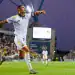 FARO, PORTUGAL - AUGUST 7: Cristiano Ronaldo of Al Nassr FC celebrates his goal during the Pre-Season Friendly match between Al Nassr FC and Rio Ave FC at Estádio Algarve on August 7, 2025 in Faro, Portugal. (Photo by Maciej Rogowski/Eurasia Sport Images/Getty Images)