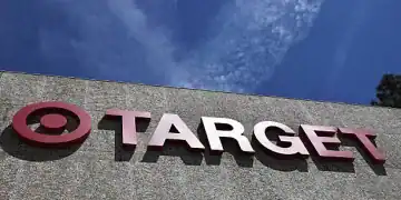 PASADENA, CALIFORNIA - AUGUST 20: The Target logo is displayed at a Target store on August 20, 2025 in Pasadena, California. Target announced that CEO Brian Cornell is stepping down to be replaced by Target’s current COO Michael Fiddelke. (Photo by Mario Tama/Getty Images)