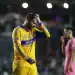 FORT LAUDERDALE, FLORIDA - AUGUST 20: André-Pierre Gignac 10# of Tigres UANL reacts during the Leagues Cup Quarter-final between Inter Miami CF and Tigres UANL at Chase Stadium on August 20, 2025 in Fort Lauderdale, Florida. (Photo by Leonardo Fernandez/Getty Images)