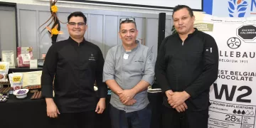 Alfredo Martínez, Carlos Pilay y Eduardo Valdez