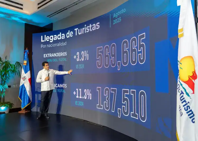Turismo dominicano récord 2025