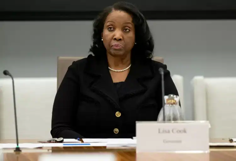 Lisa Cook, gobernadora de la Reserva Federal (Fed)