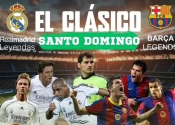 Barça Legends Y Real Madrid Leyendas Se Enfrentarán En Santo Domingo