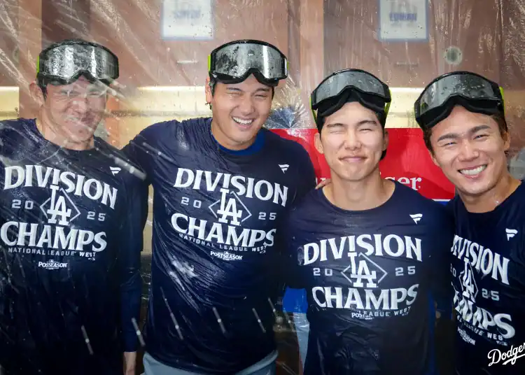 Dodgers campeones División Oeste