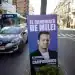 Campaign signage for the La Libertad Avanza party in La Plata, Buenos Aires province, Argentina, on Thursday, Sept. 4, 2025. The upcoming vote in Buenos Aires province is seen by investors as a key signal of what's to come in October, when all of Argentina heads to the polls to renew a large chunk of Congress. Photographer: Tomas Cuesta/Bloomberg via Getty Images