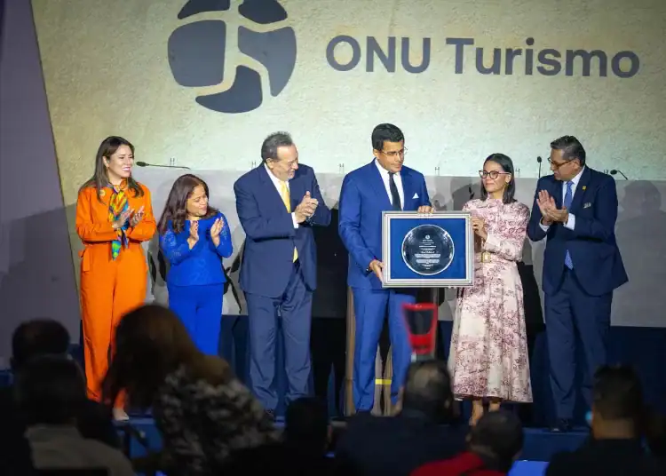 David Collado Reconocido por ONU-Turismo como “Ministro de Las Américas”