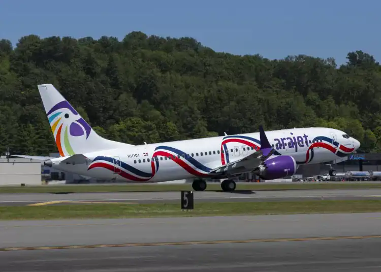 Arajet 10th 737-8 (HI1101) Delivery - June 10, 2024.