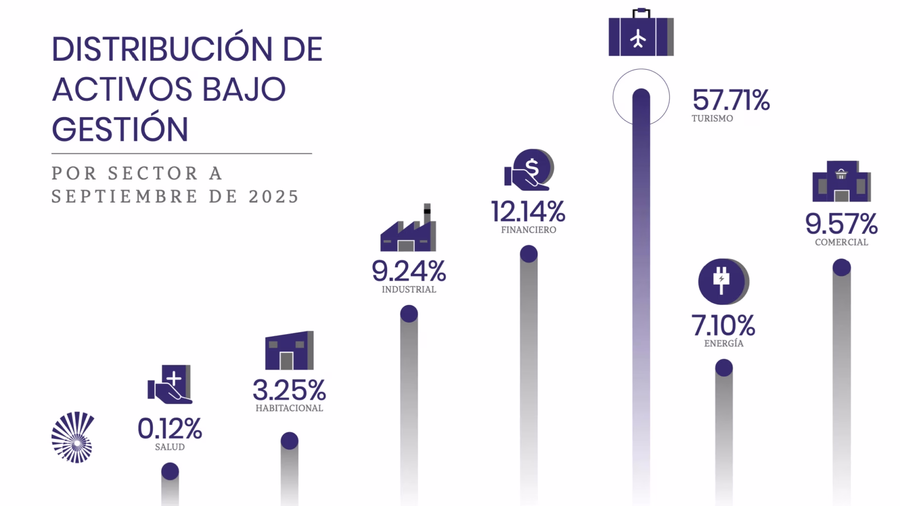 Distribución de activos de Pioneer