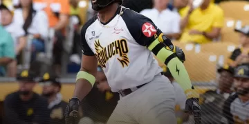 Arte del resultado entre Aguilas y Vicen / Fuente: Cuenta X Aguilas Cibaeñas