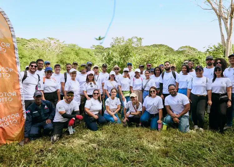 Motor Crédito impulsa reforestación en Los Humedales del Ozama con 500 plantas nativas