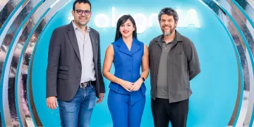 Luis Caro, Patricia Gil y Jorge Soto