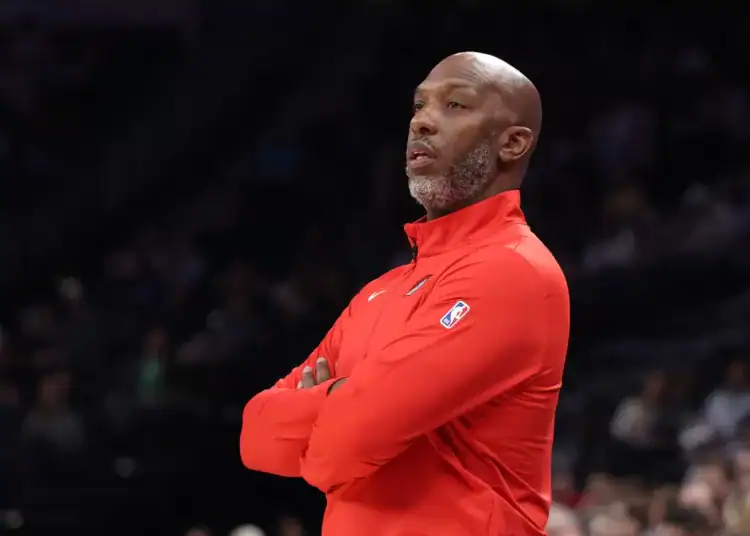 El entrenador en jefe de los Portland Trail Blazers, Chauncey Billups, se convirtió en la figura más destacada involucrada en una investigación federal sobre el juego ilegal cuando fue arrestado el jueves. ROB GRAY/AP