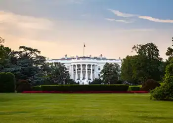 The iconic residence of the sitting President of the United States.