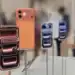Apple’s latest iPhone models are shown on display at its Regent Street, London store on the launch day of the iPhone 17. Arjun Kharpal | CNBC