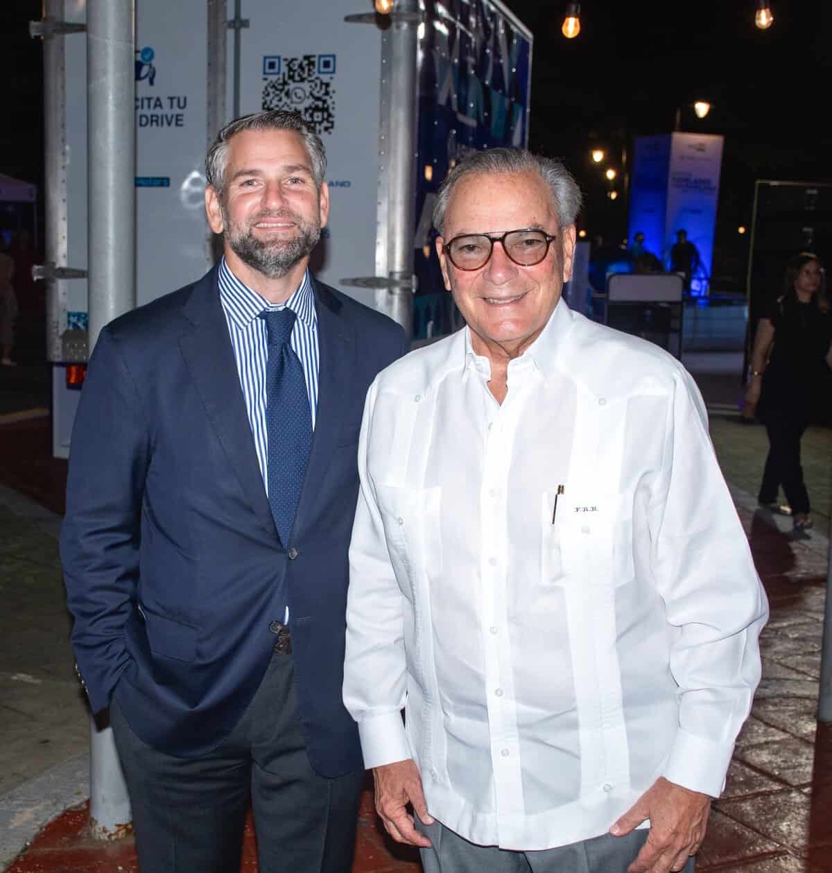 Eduardo Najri y Frank Rainieri