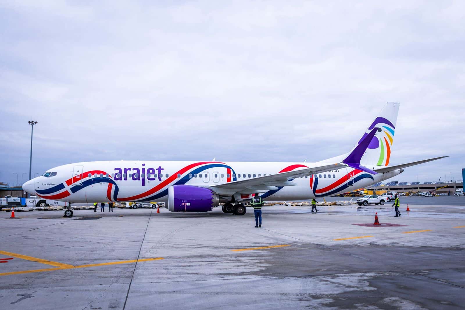 La aeronave Los Haitises en Boston