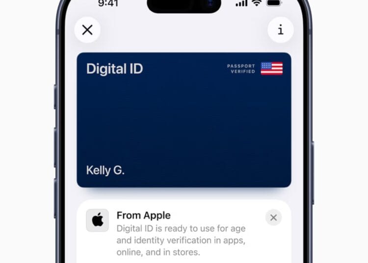Apple lanza Digital ID