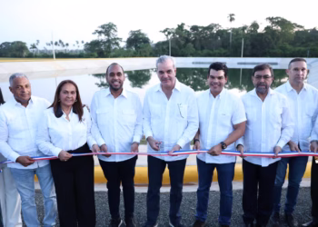 Abinader Inaugura Planta De Aguas Residuales En Pimentel, Duarte