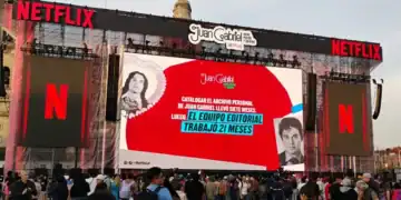 Así luce el escenario en el Zócalo | Lizbeth Cruz, MILENIO, México