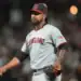 El pitcher Emmanuel Clase de los Guardians durante un juego de la MLB. Créditos: AP