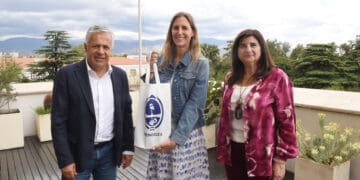 Alfredo Cornejo, Mercedes Martinez y Gabriela Testa