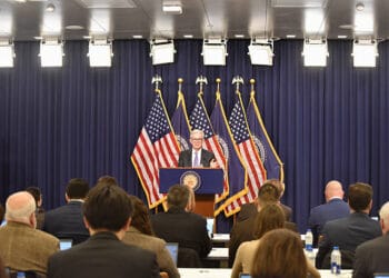 WASHINGTON, DC - DECEMBER 10: Federal Reserve Chair Jerome Powell speaks during a press conference following the Federal Open Markets Committee meeting at the Federal Reserve on December 10, 2025 in Washington, DC. The Fed announced it has lowered interest rates by a quarter of a percentage point to a range of 3.5 percent to 3.75 percent in the third rate cut this year. (Photo by Sha Hanting/China News Service/VCG via Getty Images)