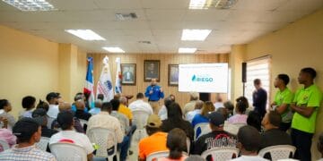 Claudio Caamaño Vélez se dirige a los presentes