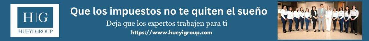 Banner publicitario Hueyi Group