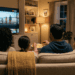 Familia viendo YouTube