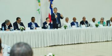 Leonel Fernández en Santiago / Archivo