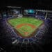 MIAMI, FL - 15 DE MARZO: Una vista aérea dentro del estadio después del partido World Baseball Classic WBC de 2026 presentado por Capital One entre el Equipo de EE. UU. y el Equipo de República Dominicana en el parque loanDepot el domingo 15 de marzo de 2026 en Miami, Florida. (Foto de Kelly Gavin/WBCI/MLB Photos a través de Getty Images)