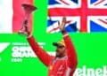 SHANGHAI, CHINA - 15 DE MARZO: El piloto británico de Ferrari, Lewis Hamilton, celebra ganar el tercer lugar en el Gran Premio de China de Fórmula 1 de 2026 en el Circuito Internacional de Shanghai el 15 de marzo de 2026 en Shanghái, China. (Foto de Zhang Hengwei/China News Service/VCG a través de Getty Images)
