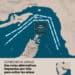 Mapa que muestra las dos rutas marítimas alternativas impuestas por la Armada de los Guardianes de la Revolución iraníes, citando la posibilidad de "minas" en la ruta habitual del Estrecho de Ormuz (Infografía de Valentina BRESCHI y Sylvie HUSSON / AFP)