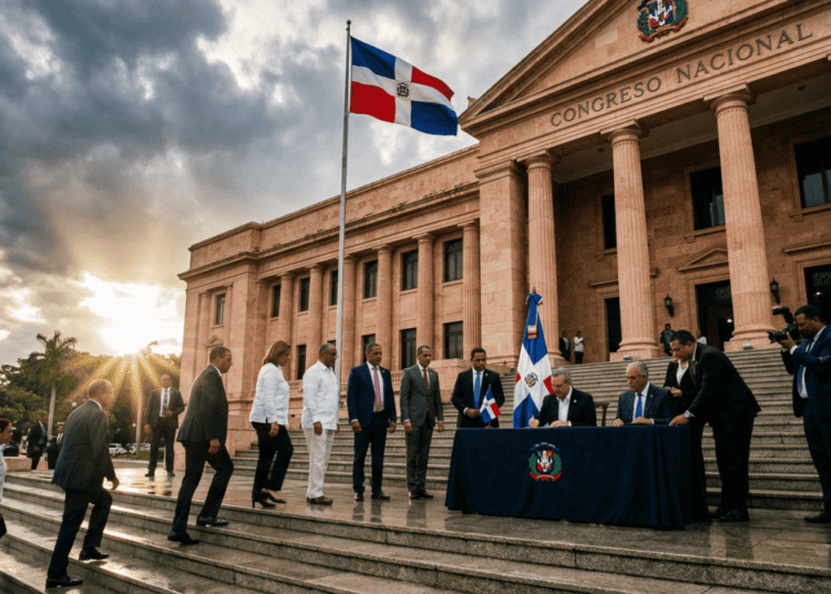 imagen ilustrativa de la promulgación de la Ley 13-26 Cierra Candidaturas Independientes En RD