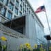 El edificio de la Reserva Federal se ve en Washington, DC, el 15 de marzo de 2026. (Foto de Annabelle GORDON / AFP vía Getty Images)