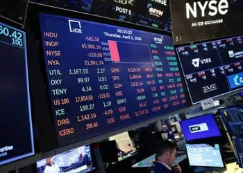 Imagenes de los monitores de Nasdaq