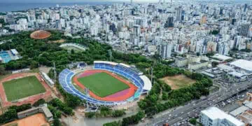 Vista aérea del Centro Olímpico Félix Sánchez