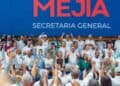 Dirigentes respaldan a Carolina Mejía