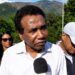 Senador Felix Bautista en Manifestación contra Proyecto Romero en San Juan de la Maguana, República Dominicana