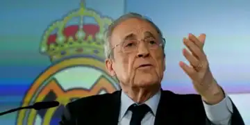 Florentino Pérez Presidente del Real Madrid