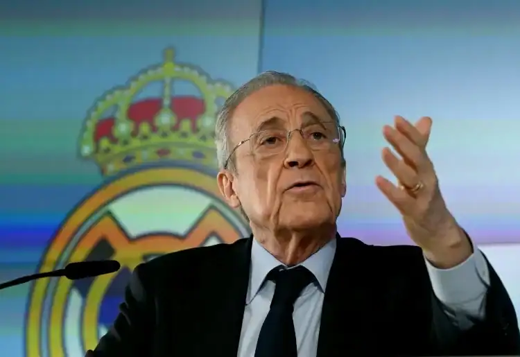 Florentino Pérez Presidente del Real Madrid