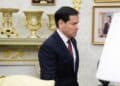 Marcos Rubio en el despacho Oval de la Casa Blanca