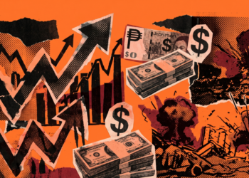 Ilustración sobre el precio de los combustibles y los altos costos