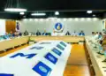 La Dirección Ejecutiva de PRM reunidos en su casa nacional