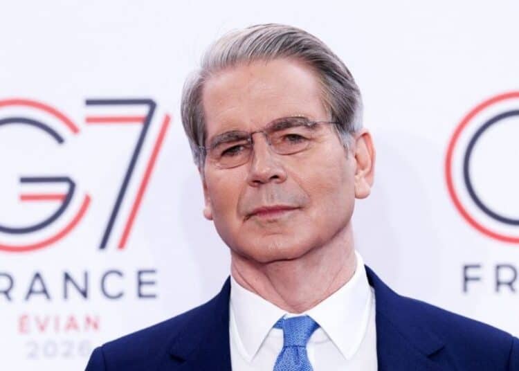 Scott Bessent en evento del G7