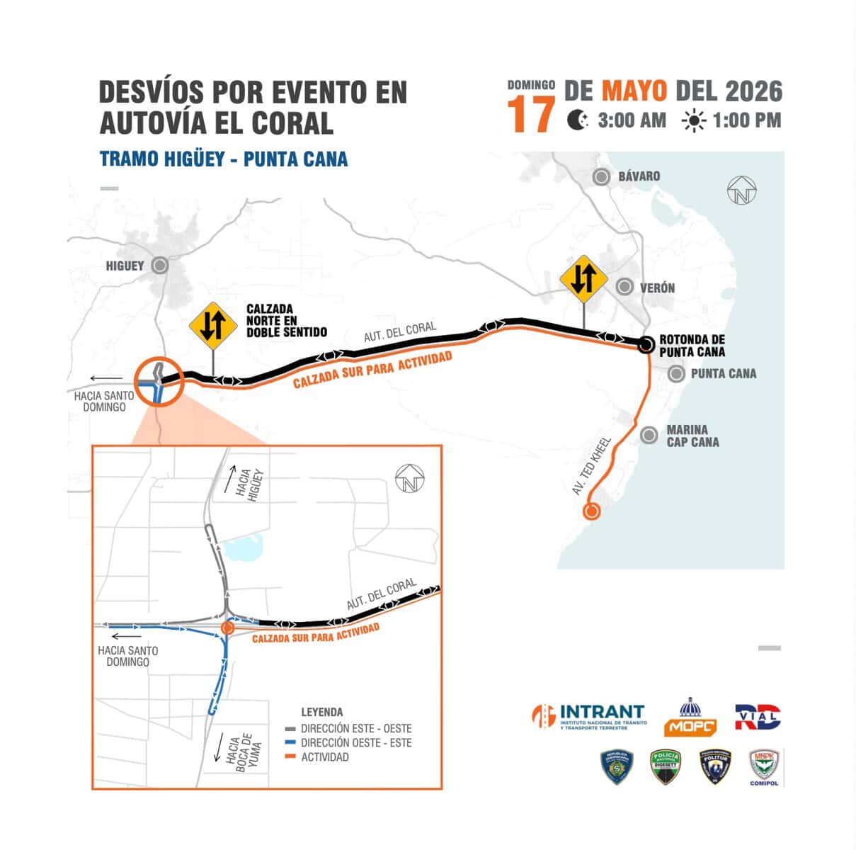 Cierres viales por IRON MAN 70.3