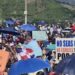 Manifestación en San Juan en contra del Proyecto Romero