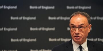 Banco de Inglaterra mantiene tasas en 3.75%